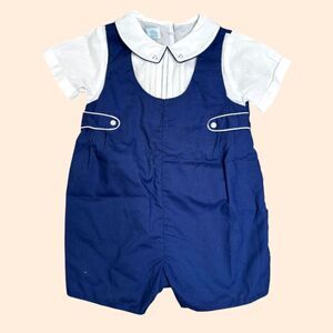 Petit Ami Baby Shortall One Piece